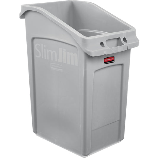Slim Jim® Under Counter Container, Plastic, 23 US gal.