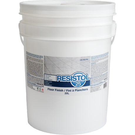Resistol™ 25 Floor Finish, 20 L, Pail