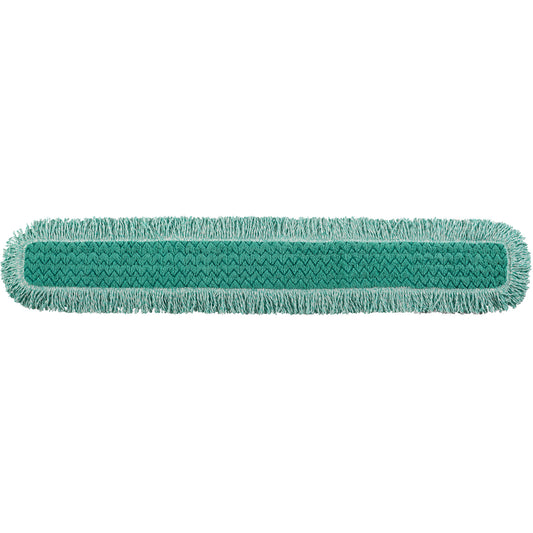 Hygen™ Fringed Dust Pad, Hook and Loop Style, Microfibre, 52" L x 9" W