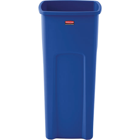 Untouchable® Square Recycling Container, Bulk, Plastic, 23 US gal.