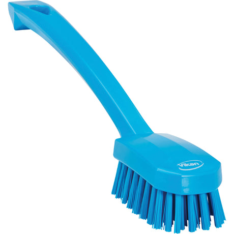 Small Utility Brush, Medium Bristles, 10-1/4" Long, Blue