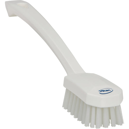 Small Utility Brush, Medium Bristles, 10-1/4" Long, White