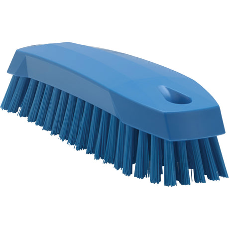 Hand Brush, Medium Bristles, 7" Long, Blue