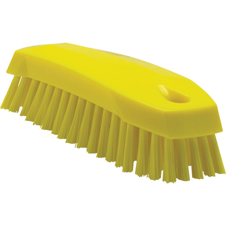 Hand Brush, Medium Bristles, 7" Long, Yellow