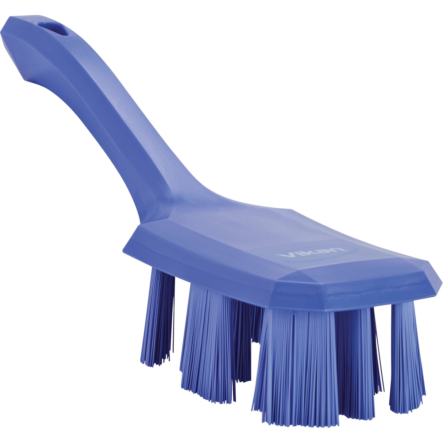 Short Handle UST Brush, Stiff Bristles, 10" Long, Purple