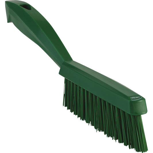 Narrow Brush, Extra Stiff Bristles, 11-4/5" Long, Green