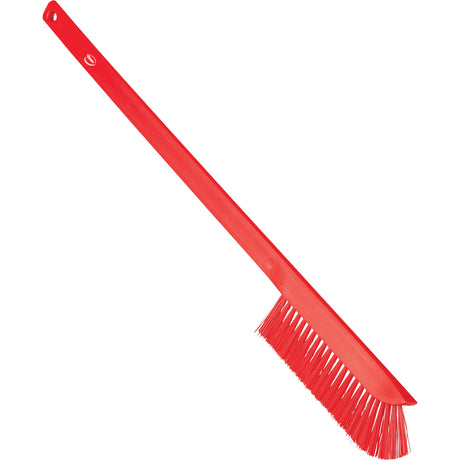Ultra-Slim Wand Brush, Extra Stiff Bristles, 23-1/2" Long, Red