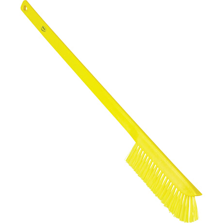 Ultra-Slim Wand Brush, Extra Stiff Bristles, 23-1/2" Long, Yellow