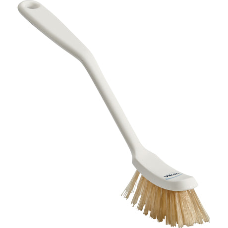 High Temperature Hand Brush, Stiff Bristles, 11-1/2" Long, White