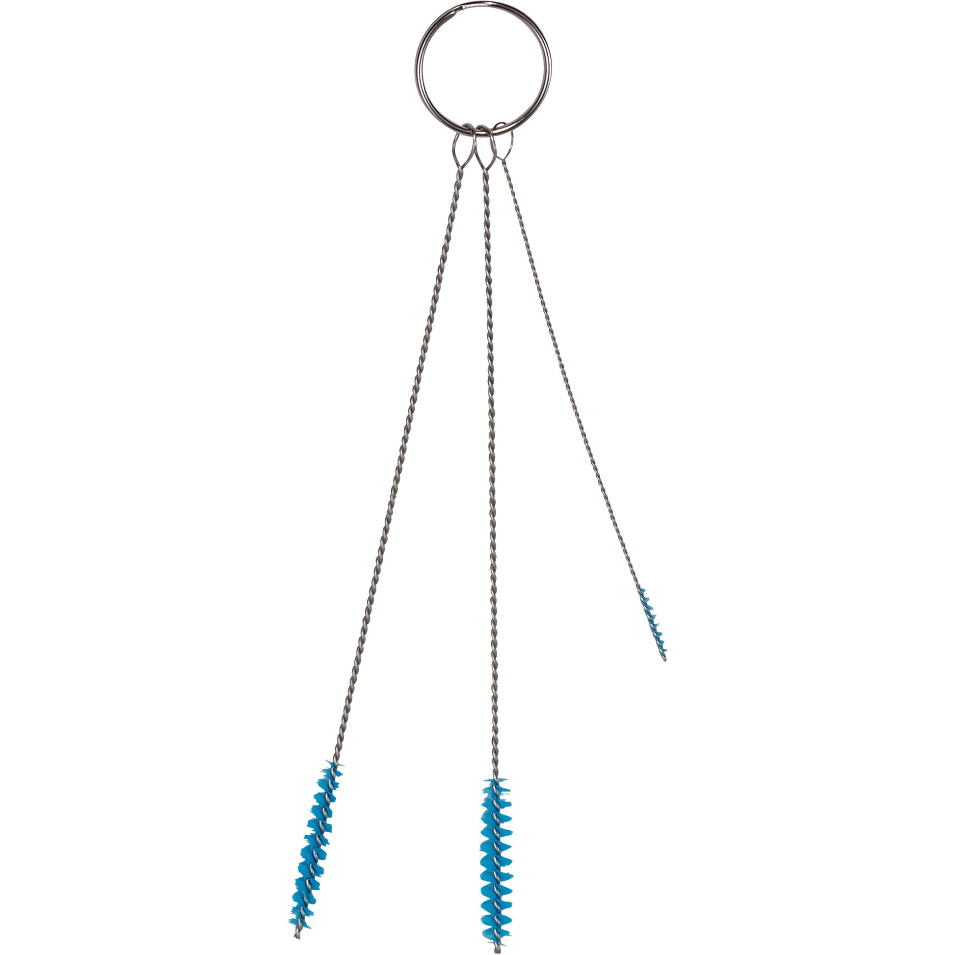 Small Diameter Brush Set, Soft Bristles, Blue
