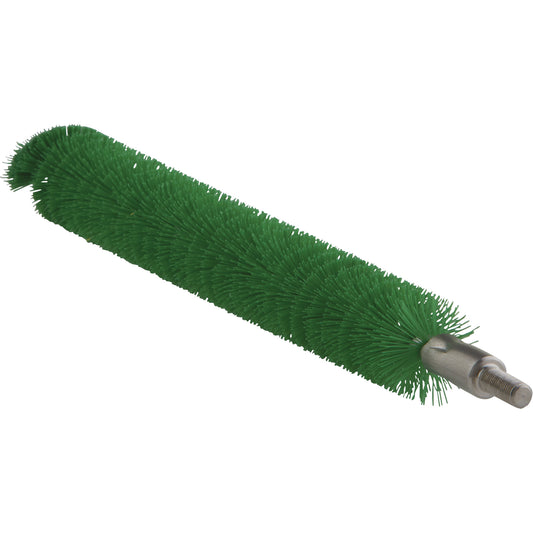 0.8" Brush for Flex Rod, Medium Bristles, 8" Long, Green