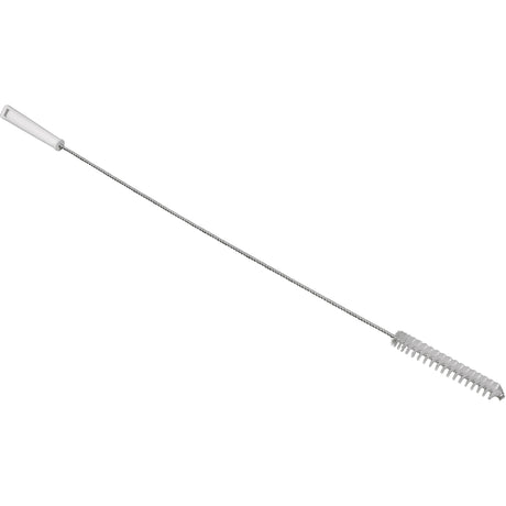 Valve Brush with 3' Flex Handle, Stiff Bristles, 36-1/4" Long, White