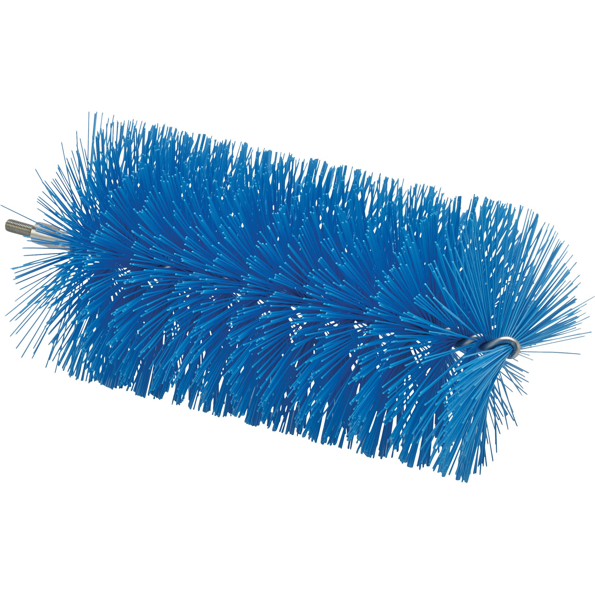 3.5" Brush for Flex Rod, Medium Bristles, 7-7/10" Long, Blue