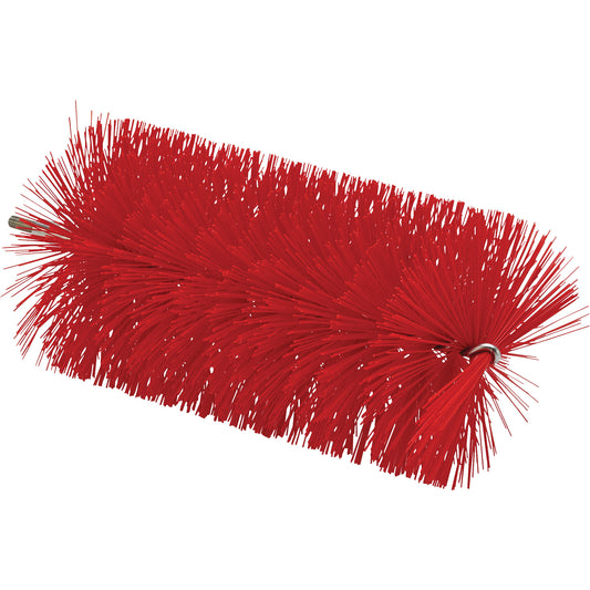 3.5" Brush for Flex Rod, Medium Bristles, 7-7/10" Long, Red