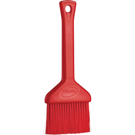 3" Pastry Brush, Soft Bristles, 7-3/4" Long, Red
