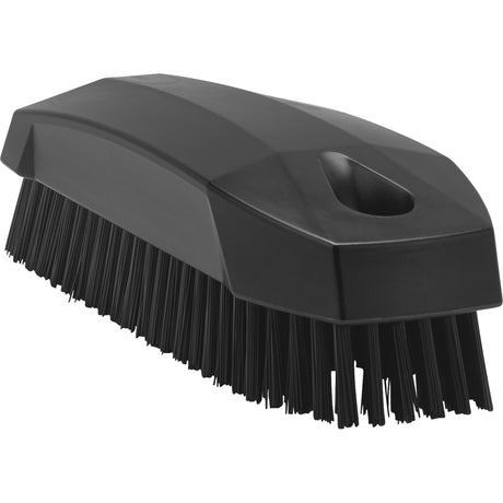 Hand Brush, Stiff Bristles, 5" Long, Black