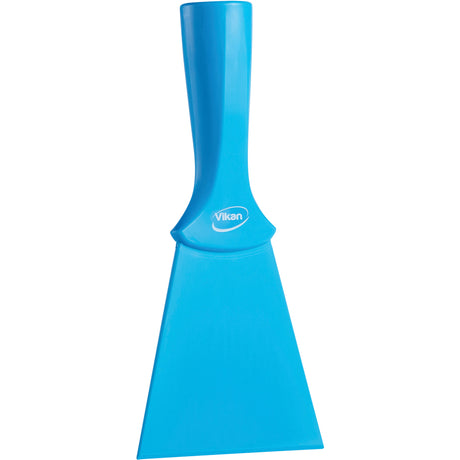 Nylon Scraper with Threaded Handle, Blue, 4" W x 8" L