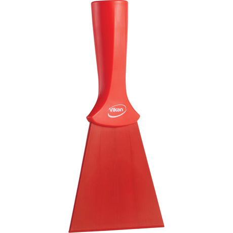 Nylon Scraper with Threaded Handle, Red, 4" W x 8" L