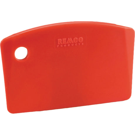 Mini Bench Scraper, Red, 5-1/4" W x 3-3/8" L