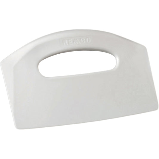 Bench Scraper, White, 8" W x 5" L