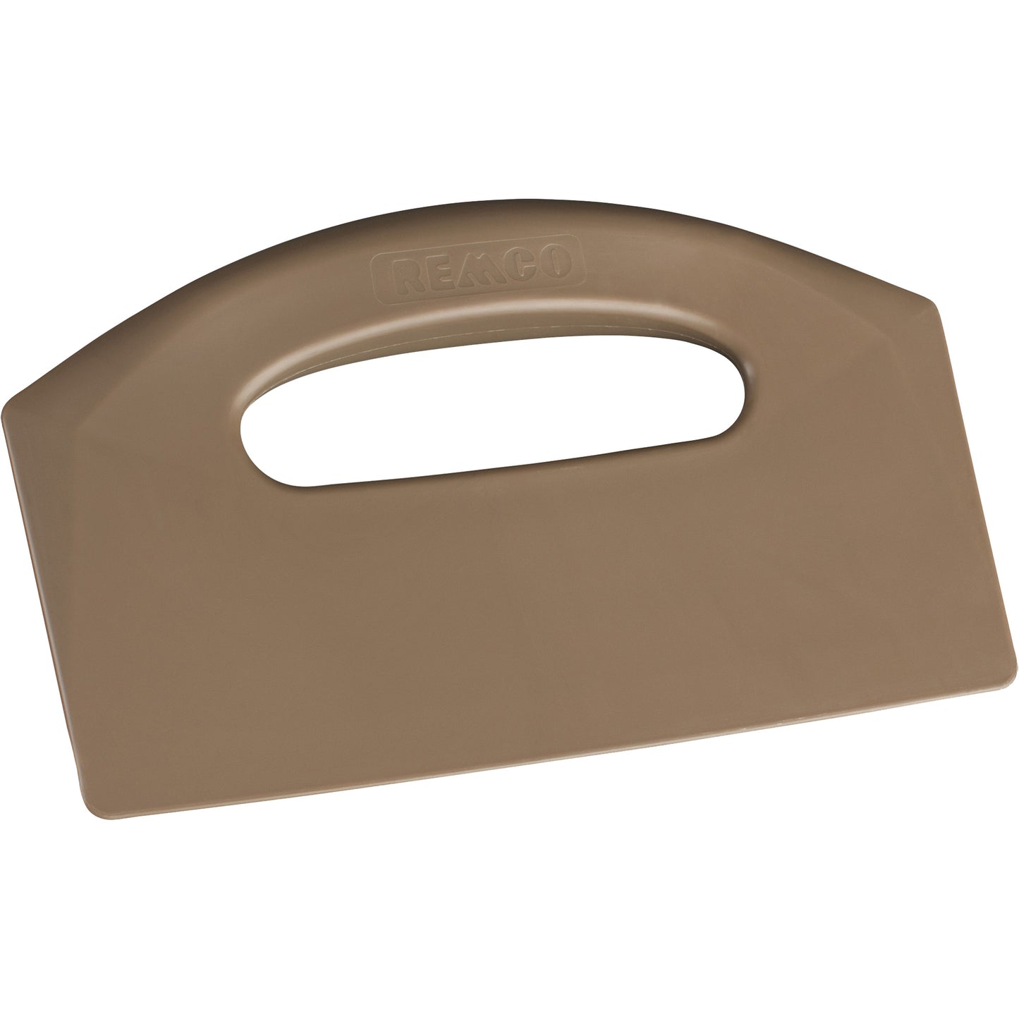 Bench Scraper, Brown, 8" W x 5" L