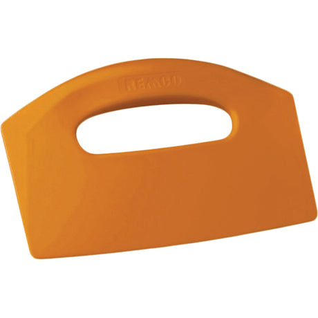 Bench Scraper, Orange, 8" W x 5" L