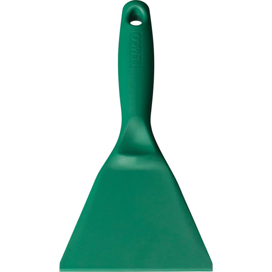 Large Metal Detectable Scraper, Green, 4-1/4" W x 10" L