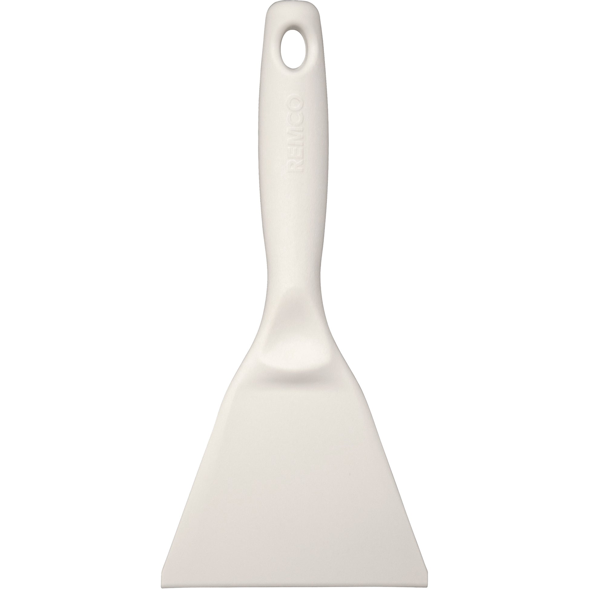 High Temperature Large Hand Scraper, White, 4-1/4" W x 9-3/8" L