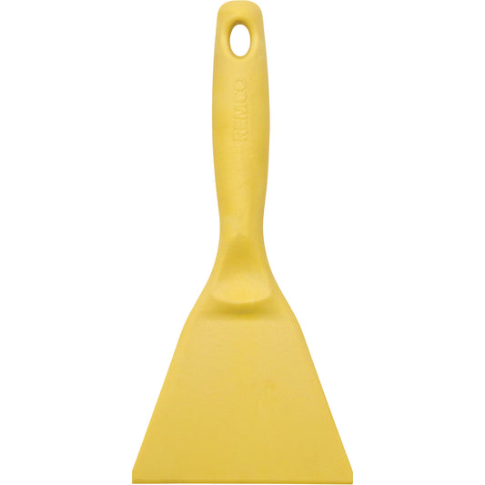 High Temperature Large Hand Scraper, Yellow, 4-1/4" W x 9-3/8" L