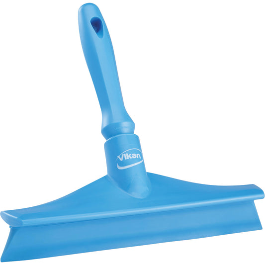 Ultra Hygiene Bench Squeegee, 10", Blue