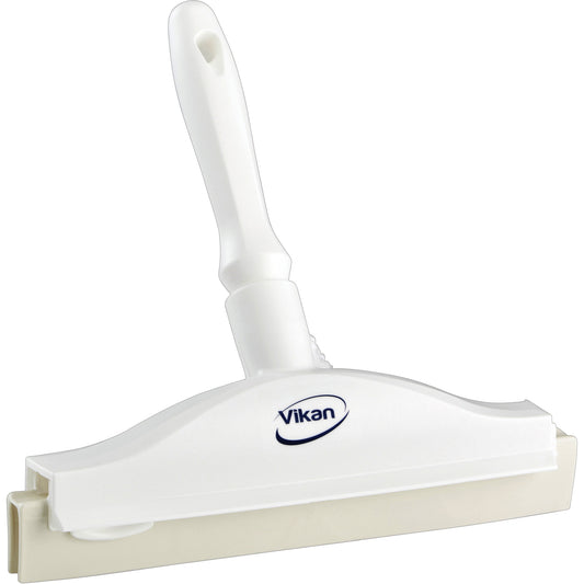 Double Blade Ultra Hygiene Squeegee, 10", White