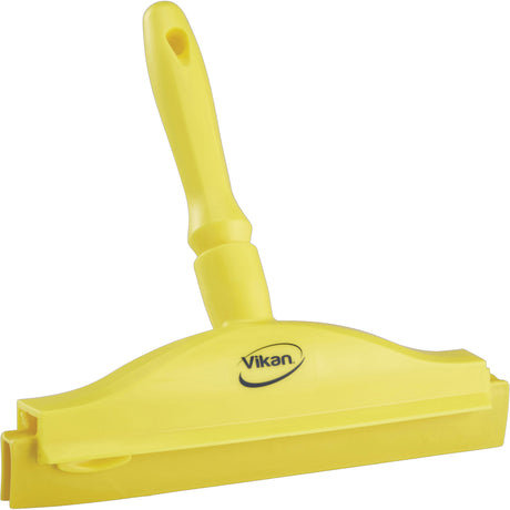 Double Blade Ultra Hygiene Squeegee, 10", Yellow