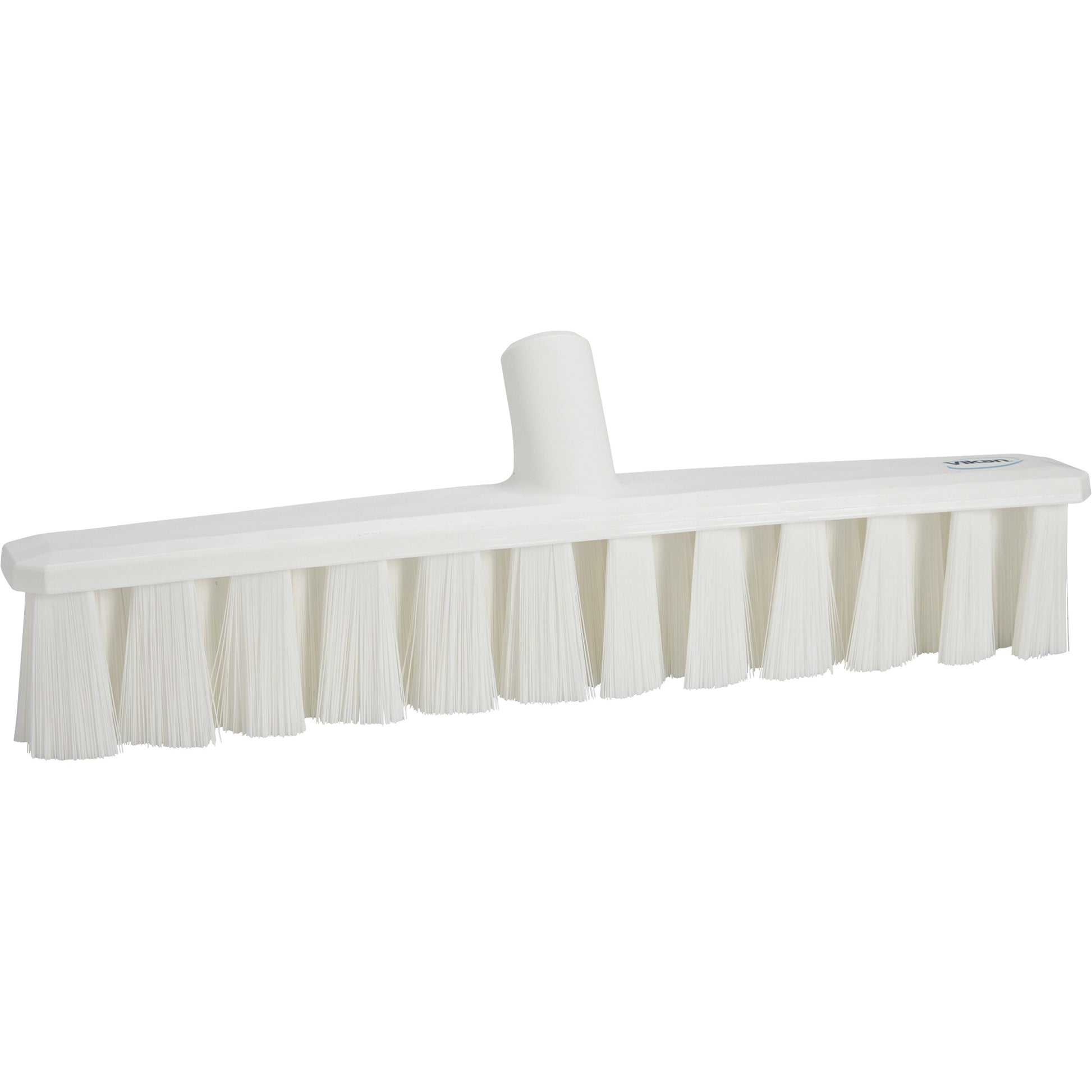 UST Soft Push Broom, Fine Bristles, 15-1/4", Polyester, White