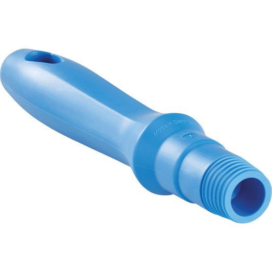 Mini Handle, Brush/Pad Holder/Scraper/Squeegee, Blue, Standard, 6-1/4" L