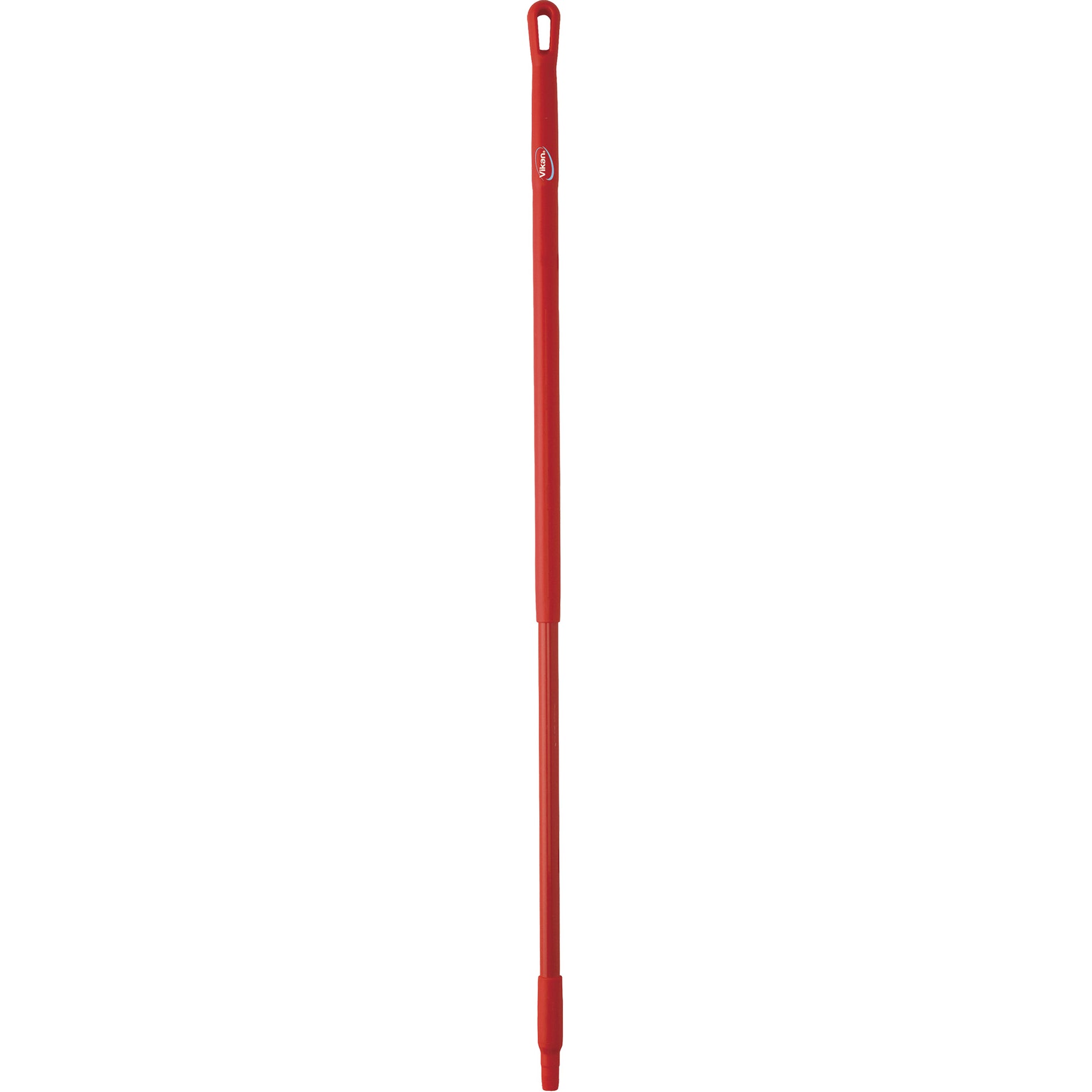 Handle, Broom/Brush/Pad Holder/Scraper/Squeegee, Red, Standard, 51-1/2" L