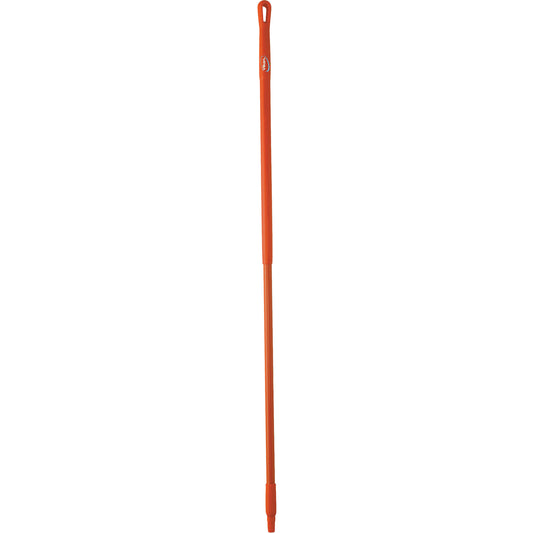 Handle, Broom/Scraper/Squeegee, Orange, Ergonomic, 59" L