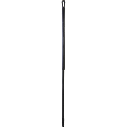 Handle, Broom/Scraper/Squeegee, Black, Ergonomic, 59" L