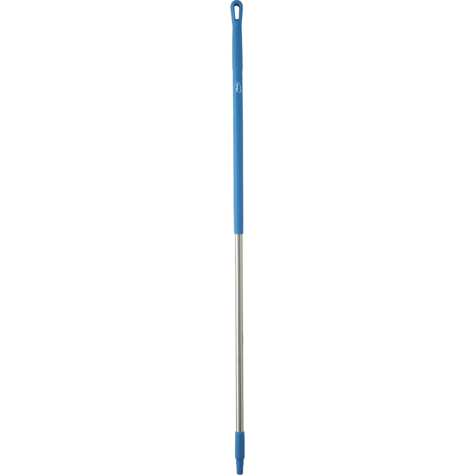 Handle, Broom/Brush/Pad Holder/Scraper/Squeegee, Blue, Ergonomic, 59" L