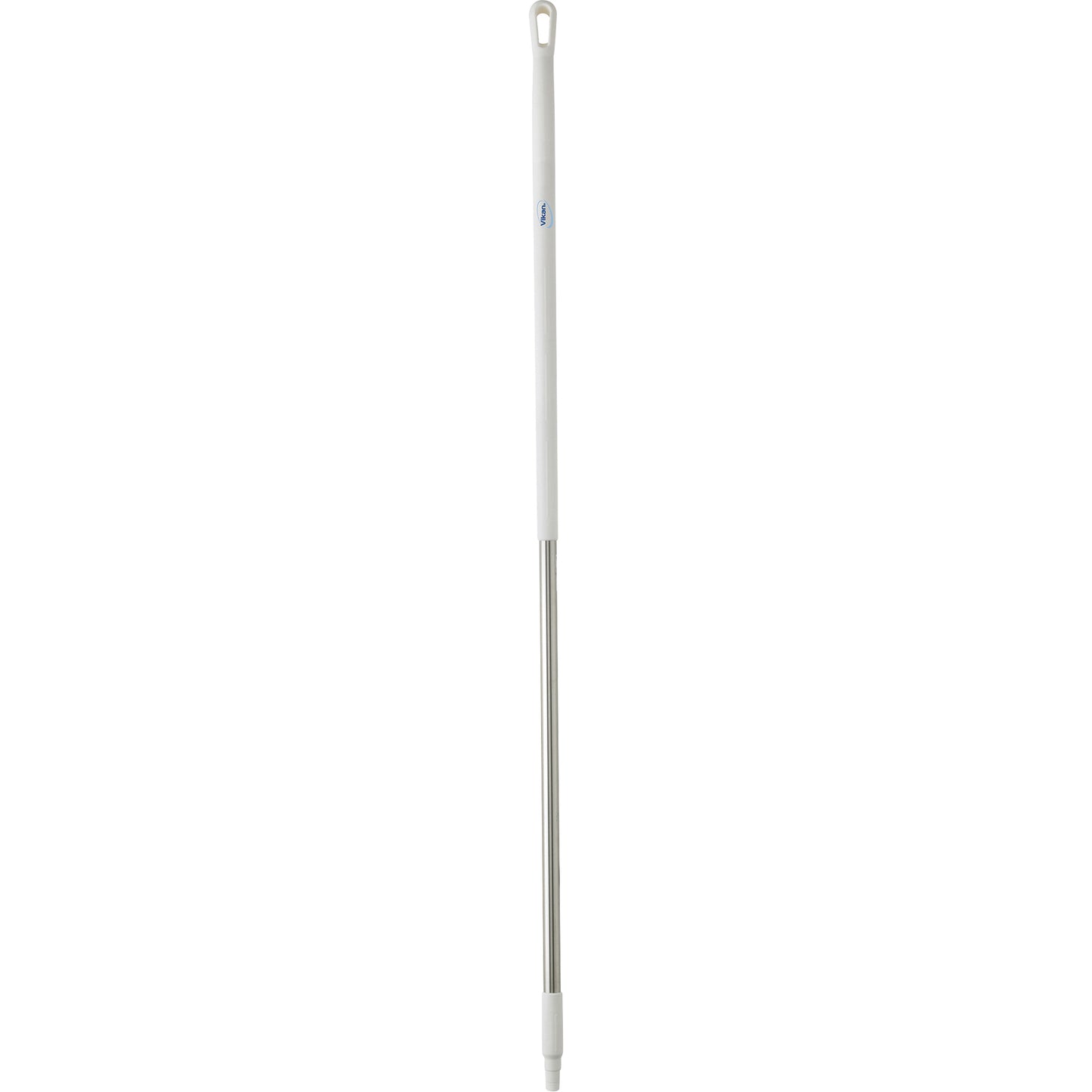 Handle, Broom/Brush/Pad Holder/Scraper/Squeegee, White, Ergonomic, 59" L