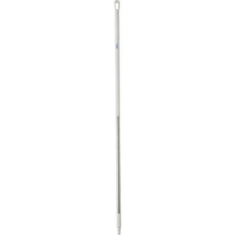 Handle, Broom/Brush/Pad Holder/Scraper/Squeegee, White, Ergonomic, 59" L
