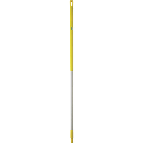 Handle, Broom/Brush/Pad Holder/Scraper/Squeegee, Yellow, Ergonomic, 59" L