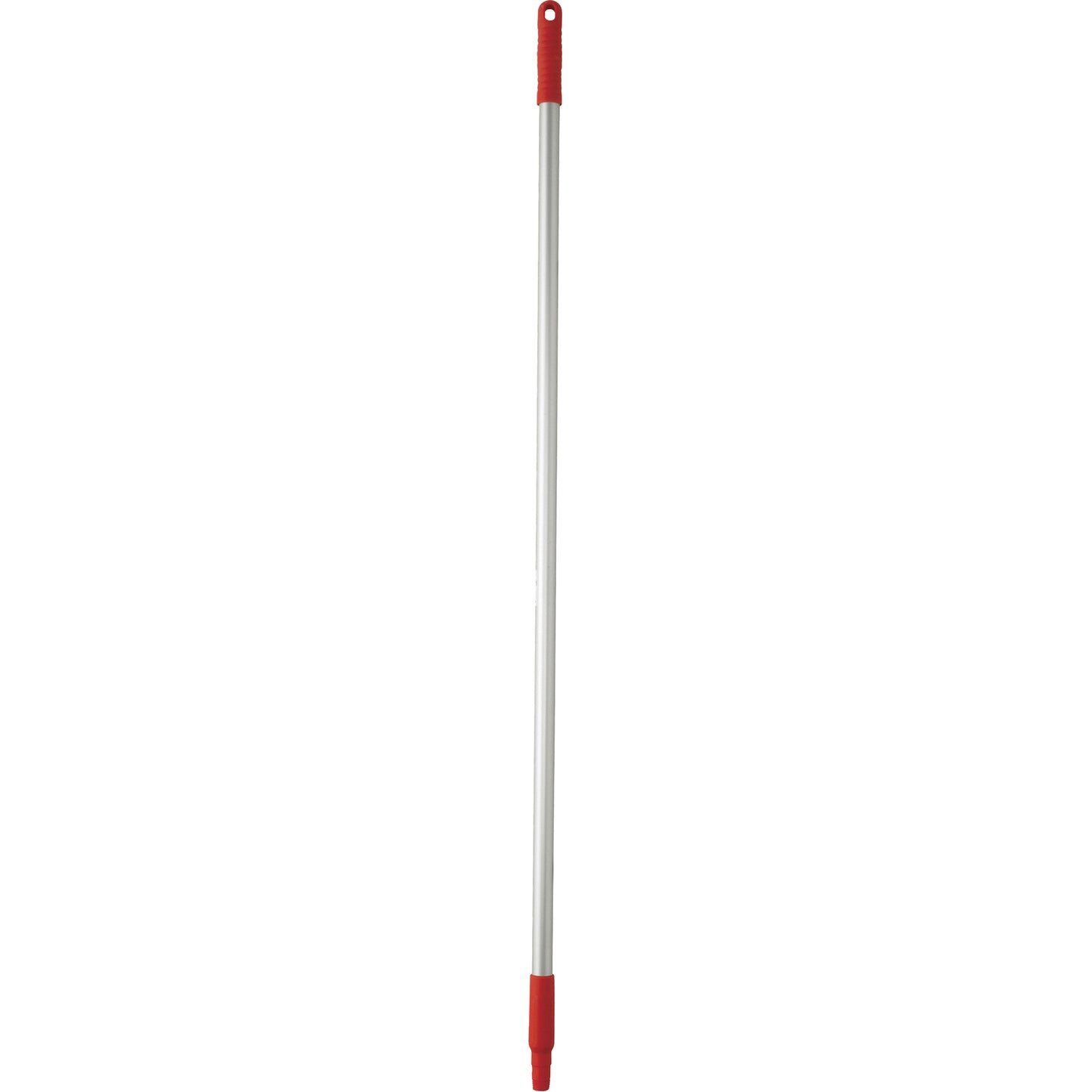 Basic Handle, Broom/Scraper/Squeegee, Red, Standard, 50" L