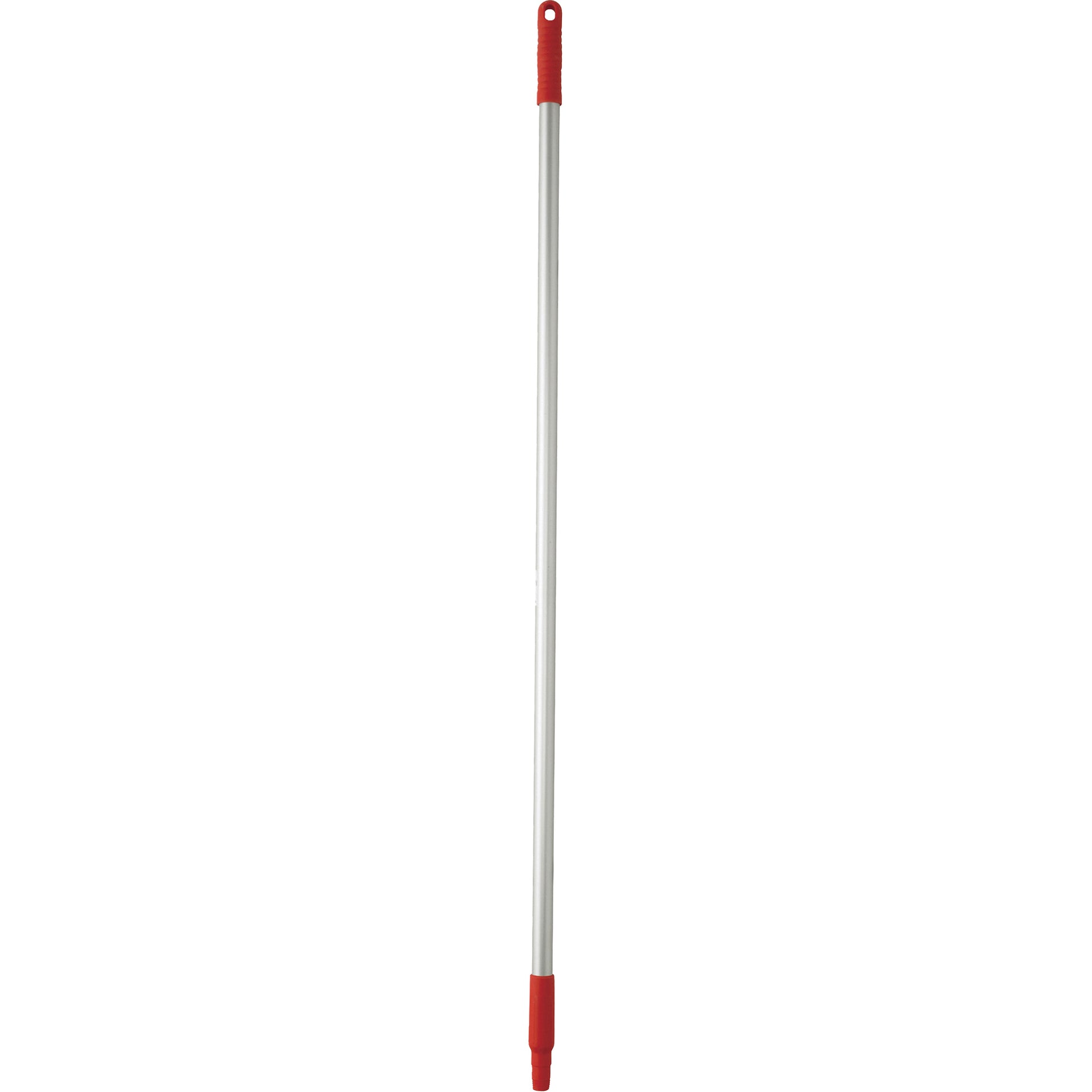 Basic Handle, Broom/Scraper/Squeegee, Red, Standard, 50" L