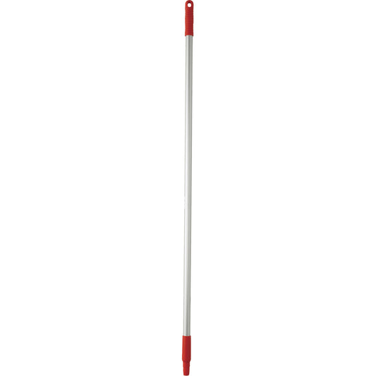 Basic Handle, Broom/Scraper/Squeegee, Red, Standard, 50" L