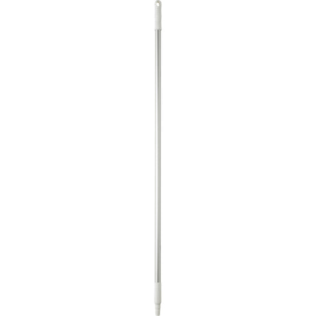 Basic Handle, Broom/Scraper/Squeegee, White, Standard, 50" L