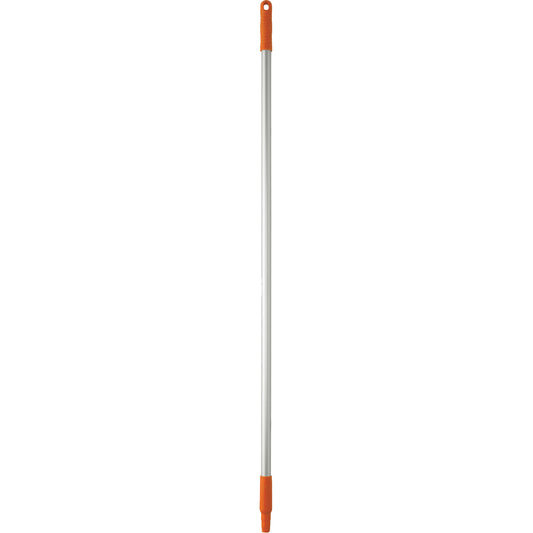 Basic Handle, Broom/Scraper/Squeegee, Orange, Standard, 50" L