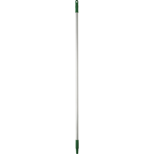 Basic Handle, Broom/Scraper/Squeegee, Green, Standard, 57" L