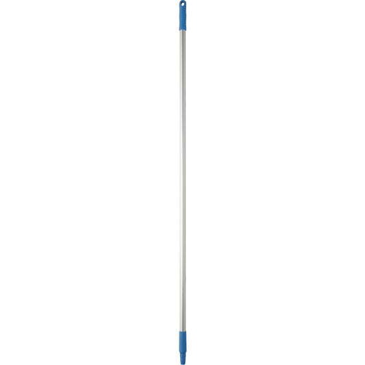Basic Handle, Broom/Scraper/Squeegee, Blue, Standard, 57" L