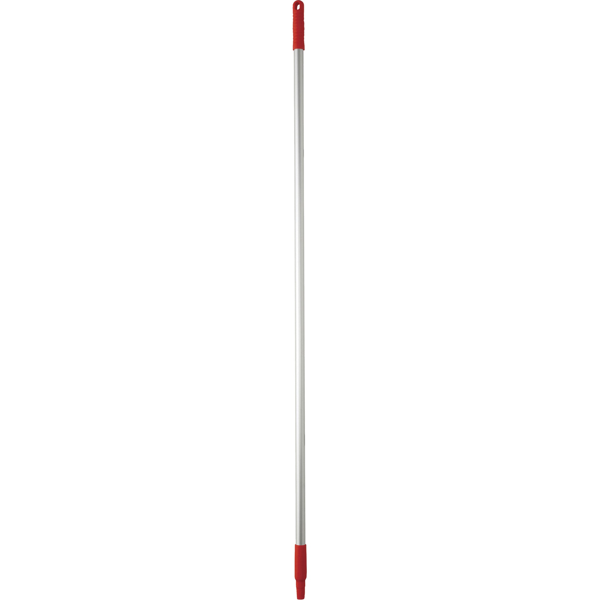 Basic Handle, Broom/Scraper/Squeegee, Red, Standard, 57" L