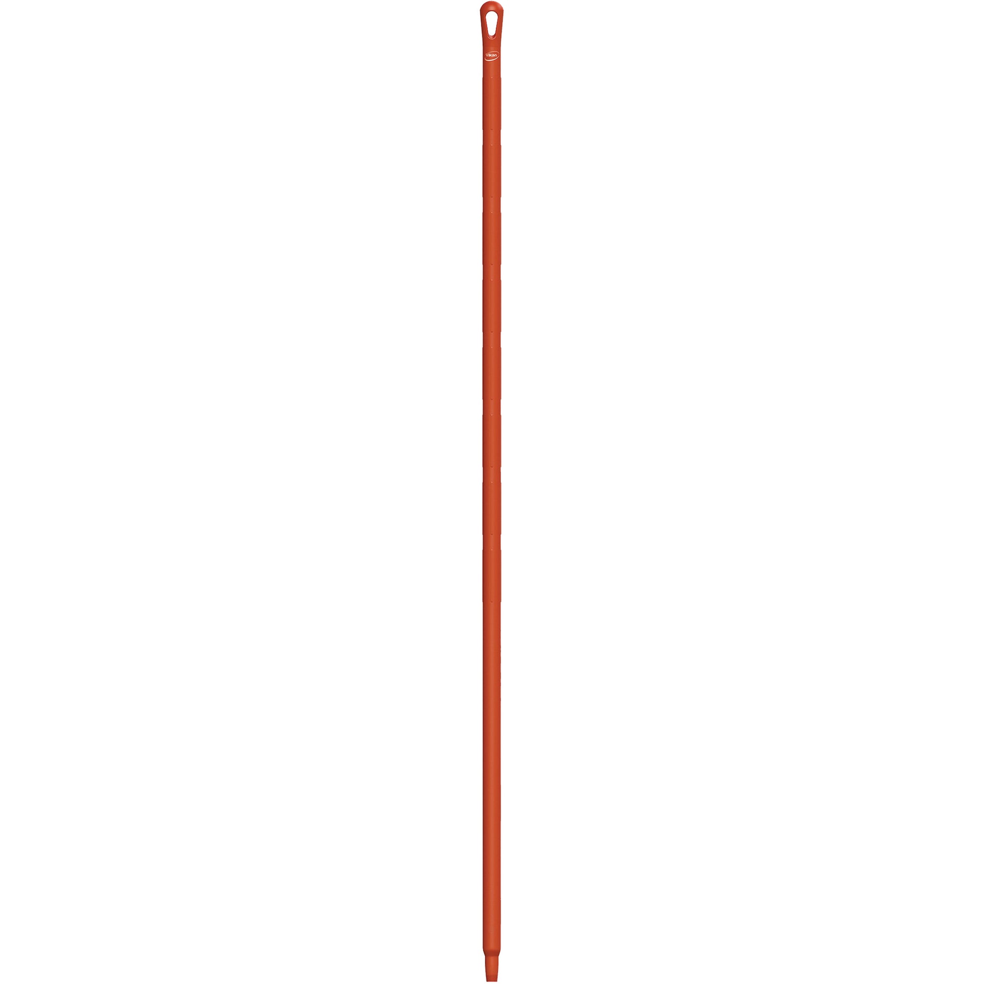 Ultra Hygiene Handle, Broom/Brush/Pad Holder/Scraper/Squeegee, Red, Ergonomic, 67" L